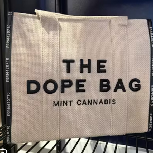 the mint canabis Handbags - The Dope Bag
